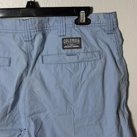 Columbia Men Light Blue Casual Chino‎ Shorts size 36. - Picture 5 of 8